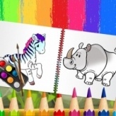 Funny Animals Coloring Book